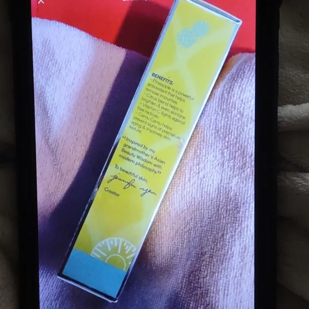 NEW Purlisse Pineapple Bright Cleanser Gel